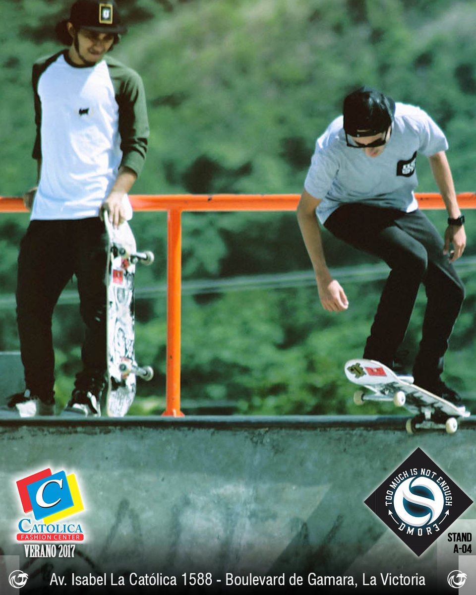 GaleriaCatolica's tweet photo. El รบnico y verdadero #CentroComercial #Surf #Skate y #Urbano de #Gamarra
#DMORE (A-04) en #CentroComercialCatolica.
https://t.co/nwVQtQgXI3 https://t.co/mcBQzqWAeg