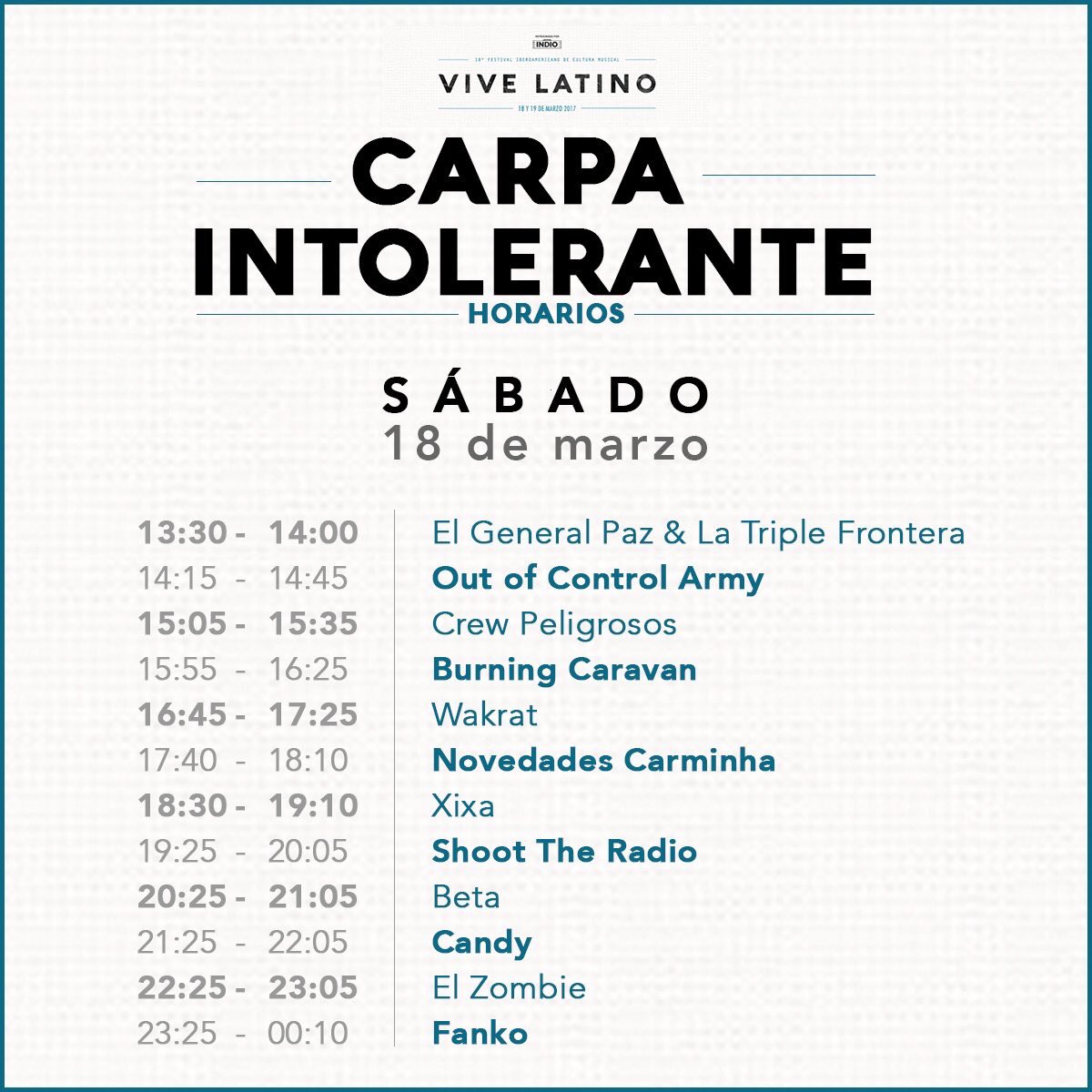 candymx's tweet photo. 💥💥 Ya lo saben! Nos vemos el sábado 18 de marzo a las 9.25pm en la #carpaintolerante #vivelatino @vivelatino #VL17 🚨🚨 https://t.co/wzSEonSSep