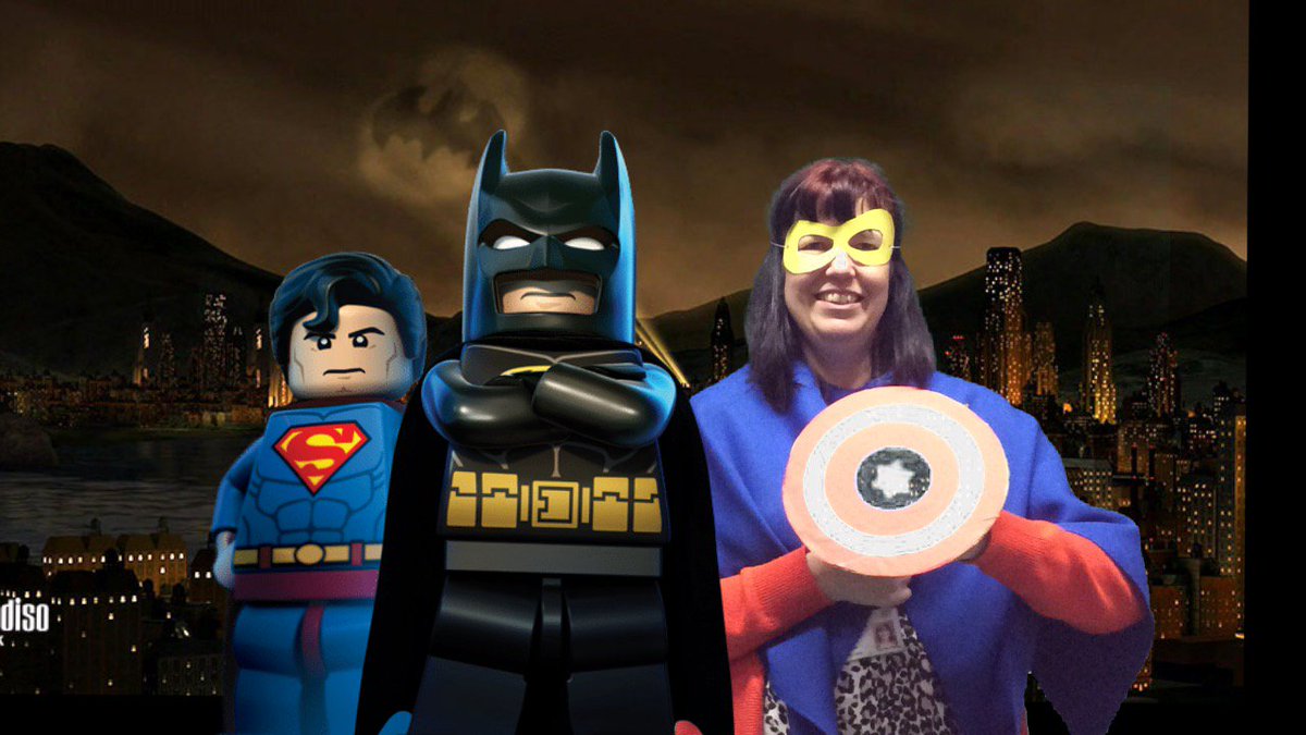 Scoobyx3's tweet photo. @CarolineElder7 has been mingling with the #Lego #Superhero stars #WhickhamLibrary @GatesheadLibs https://t.co/3Q5RlH2f9i
