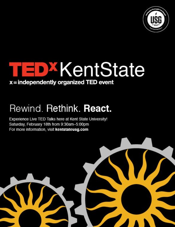 kentwired's tweet image. SPONSORED: It’s almost time! Get your #TEDxKentState ticket before you miss this incredible event for only $10 for students!