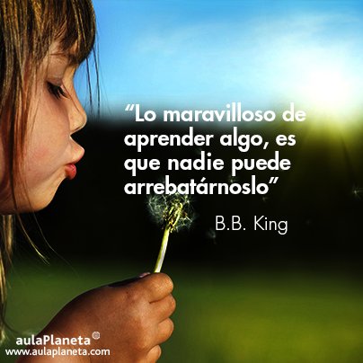 Aulaplaneta's tweet photo. El #conocimiento está en todos nosotros. https://t.co/MLugn7CAHh
