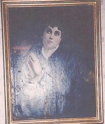 ViottoAlex's tweet image. Smarrimento o sottrazione indebita: Chi l’ha visto?
   Un quadro di famiglia, affettivamente titolato
  “La Mistica”. acquarian@alice.it