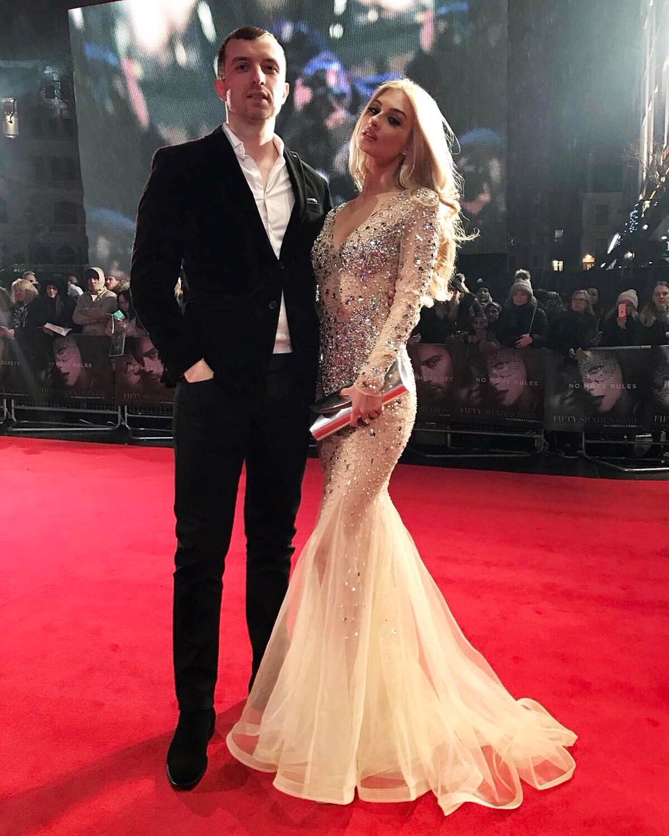 londoner_editor's tweet photo. Lithuanian stylist and fashion blogger @olivijastyle @FiftyShades premier last night. Beautiful woman! https://t.co/LpuPMIbMTu https://t.co/L7MHz9hq8Z