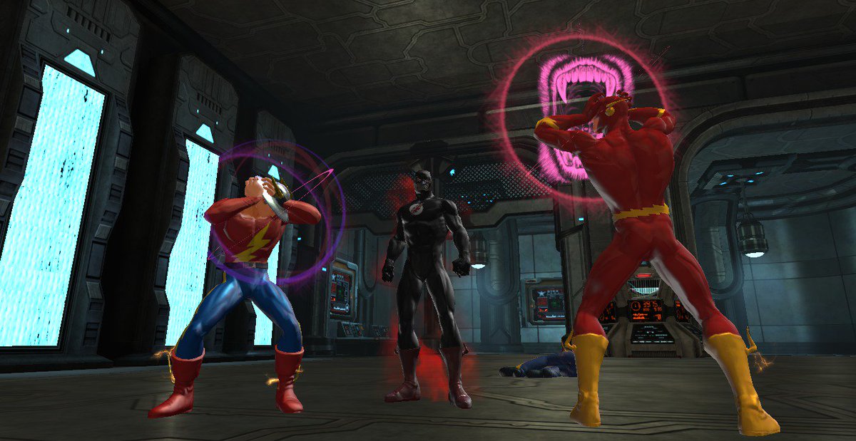 AgentGARD's tweet photo. @DCUO Not even both of the Flashes are strong enough to take on Grodd and the Black Flash #FlashSelfieSweeps. https://t.co/MbKY4bvxyR