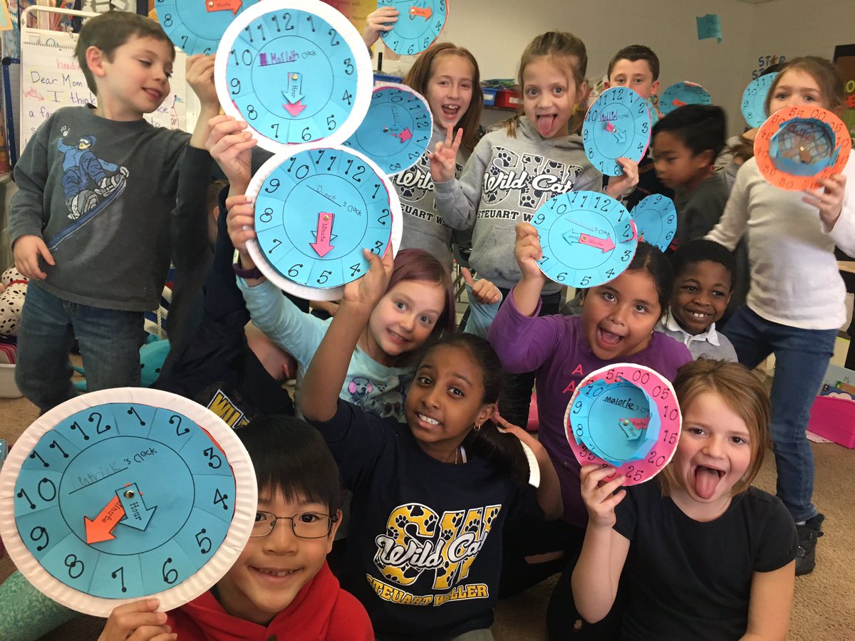 "Time" for the weekend! Have a great one... from second grade!