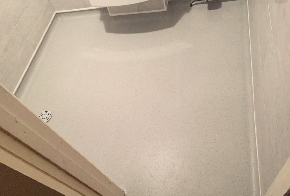 Altro Aquarius wet room installation #altro #flooring #wareham
