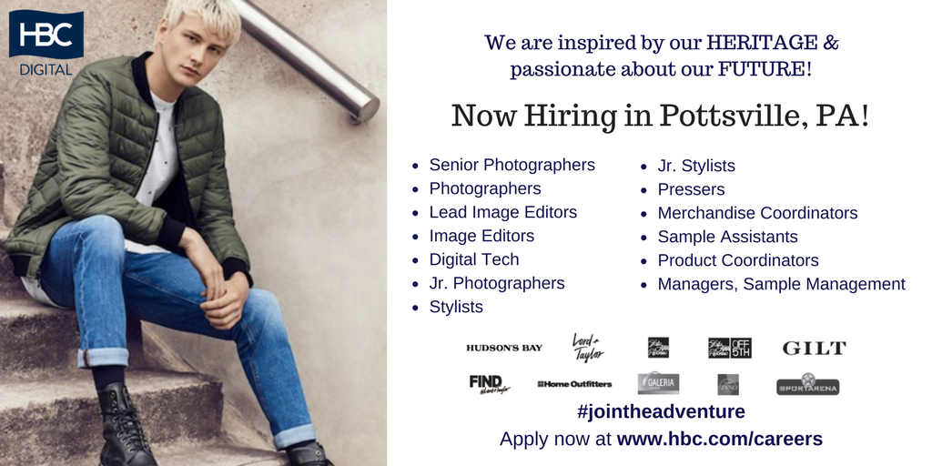 hbc_digital's tweet photo. HBC is hiring the below digital roles in Pottsville, PA! Please send resumes to Jacqueline_Vullo@s5a.com or visit https://t.co/RI5dP61S2Y! https://t.co/xS4kG12c7r