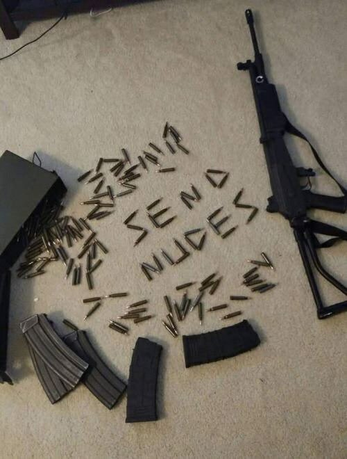 Ah fuck, I spilt my bullets.