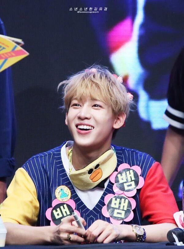 BambamMouth's tweet photo. Best smile❤ #bambam #GOT7 #뱀뱀 https://t.co/K6sR0AsWvA