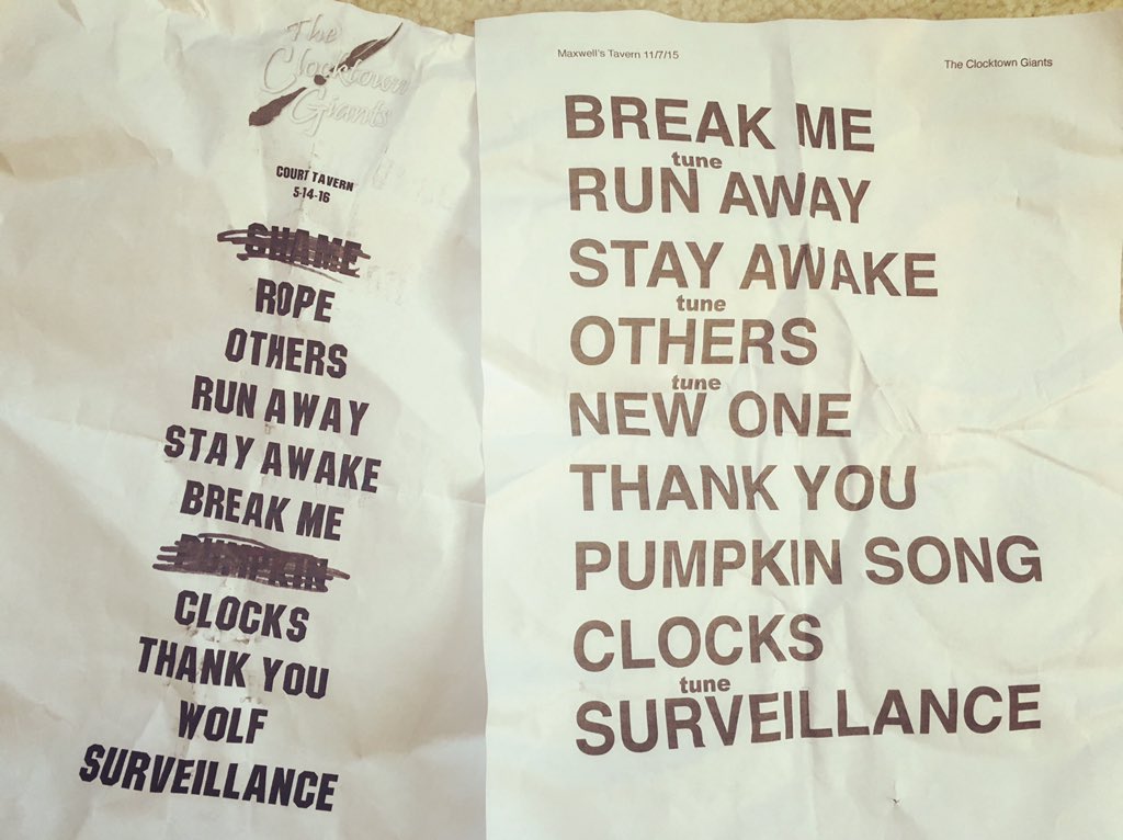 The Clocktown Giants tweet media