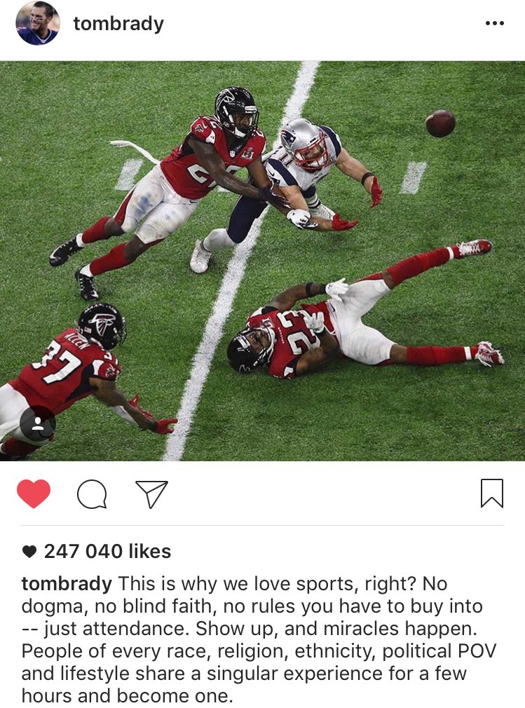 Best thing iv read in a while! Sport has the power to change the world. #loveit #wisewordsfromtheGOAT