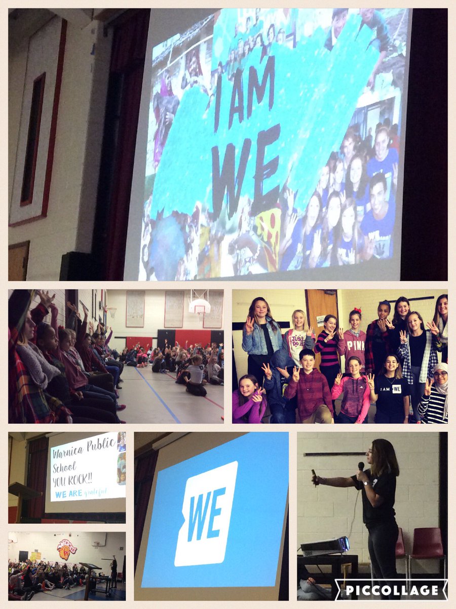 warnicaleaders's tweet photo. Thanks to Sophia for visitin @WarnicaPS Social change is not going 2 come from just knowin more info but from doing somethin with it @metowe https://t.co/qrQ66eJSUi