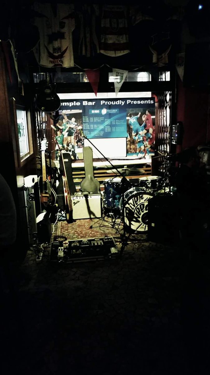 RiverweedMusic's tweet photo. Everything's ready at Temple Bar #bozen #bolzano #Borderlands #bluesnight #canederli https://t.co/glwhsceaWV