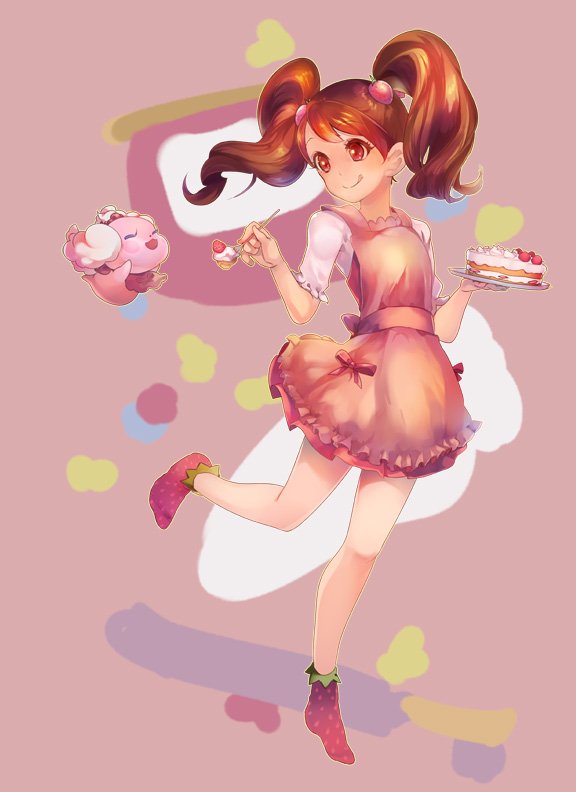 「キラプリいちかちゃん。。また一年楽しく過ごせそうです!」|＜ろぬまのイラスト