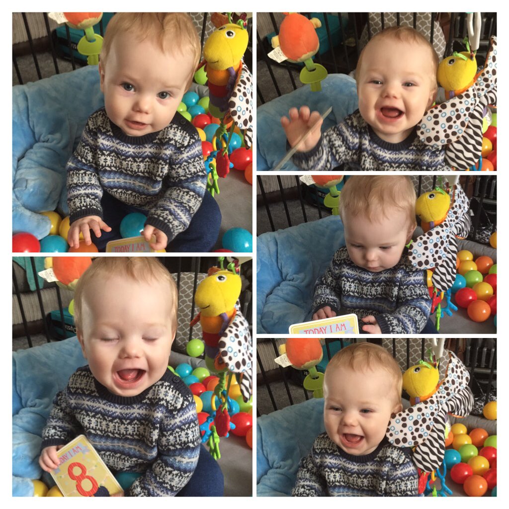 8 months! ❤️Marks the end of my maternity! Back to work I go!