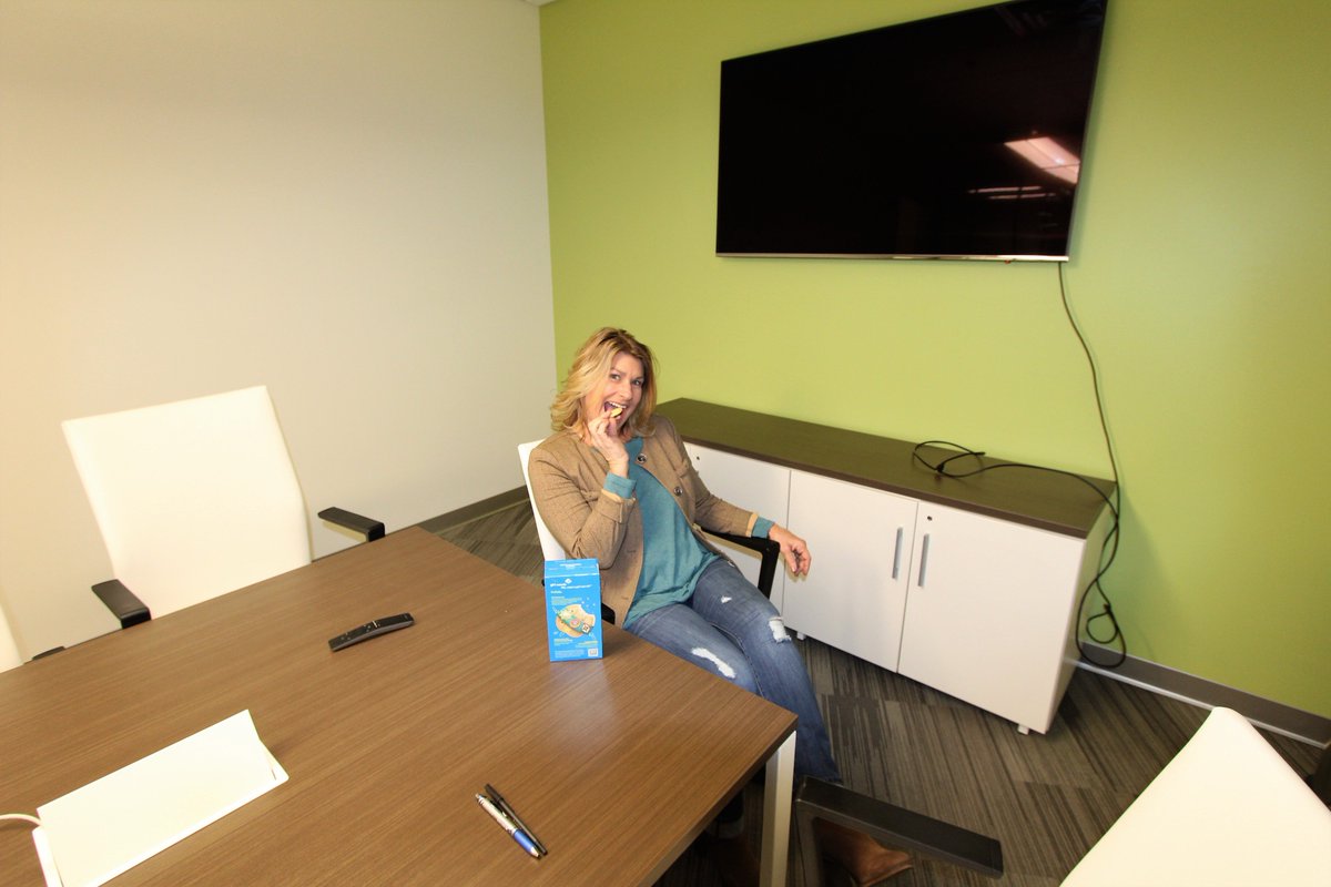 We are loving our #girlscoutcookies at the office this Friday! #FridayFeeling #birgeandheld #nomnomnom