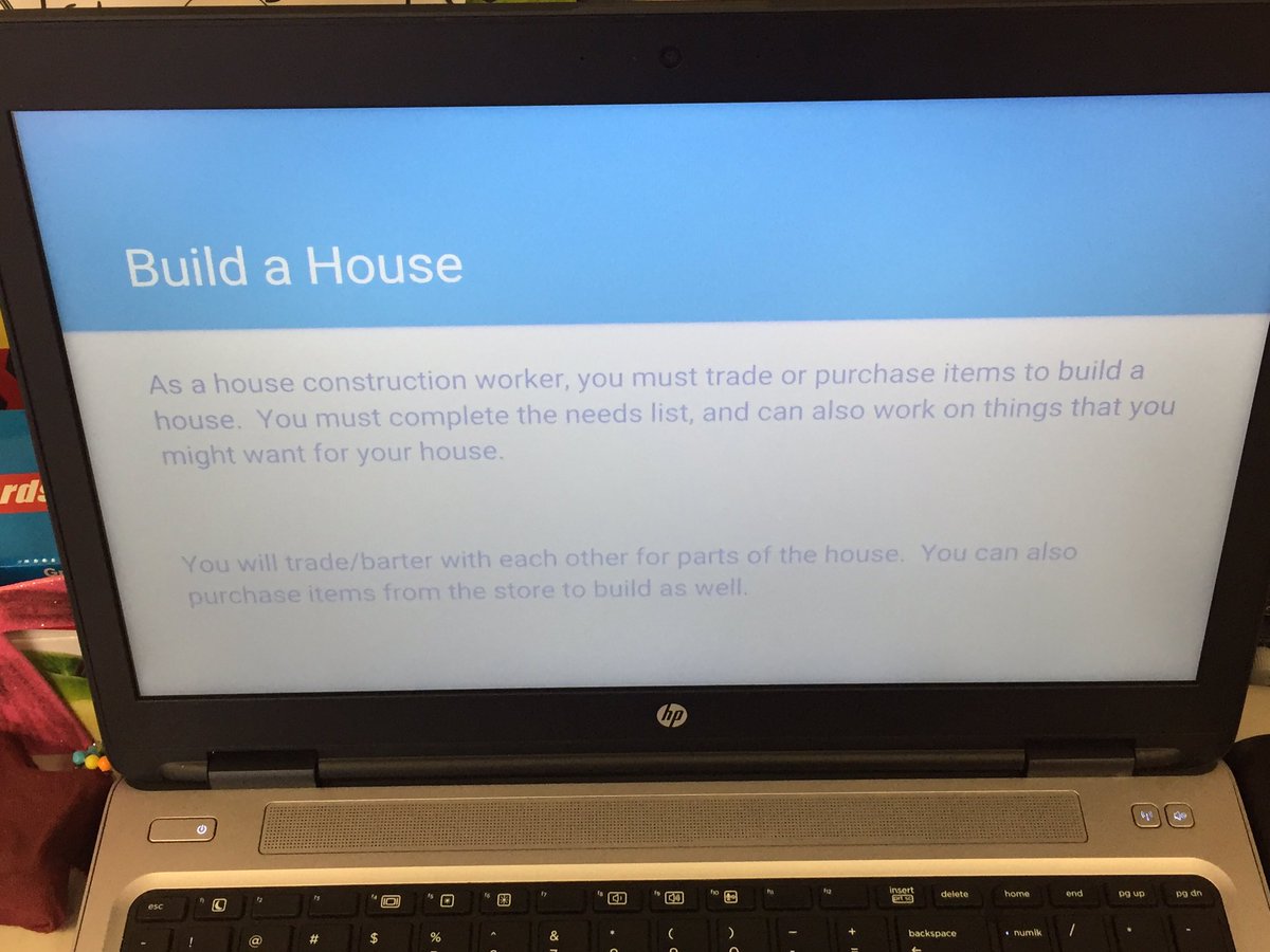Jefferson_MCCSD's tweet photo. @MissRobertsonMC Ss are teasing and purchasing Legos to build their house! #pbl #economicslesson https://t.co/6hd9Ca39FW
