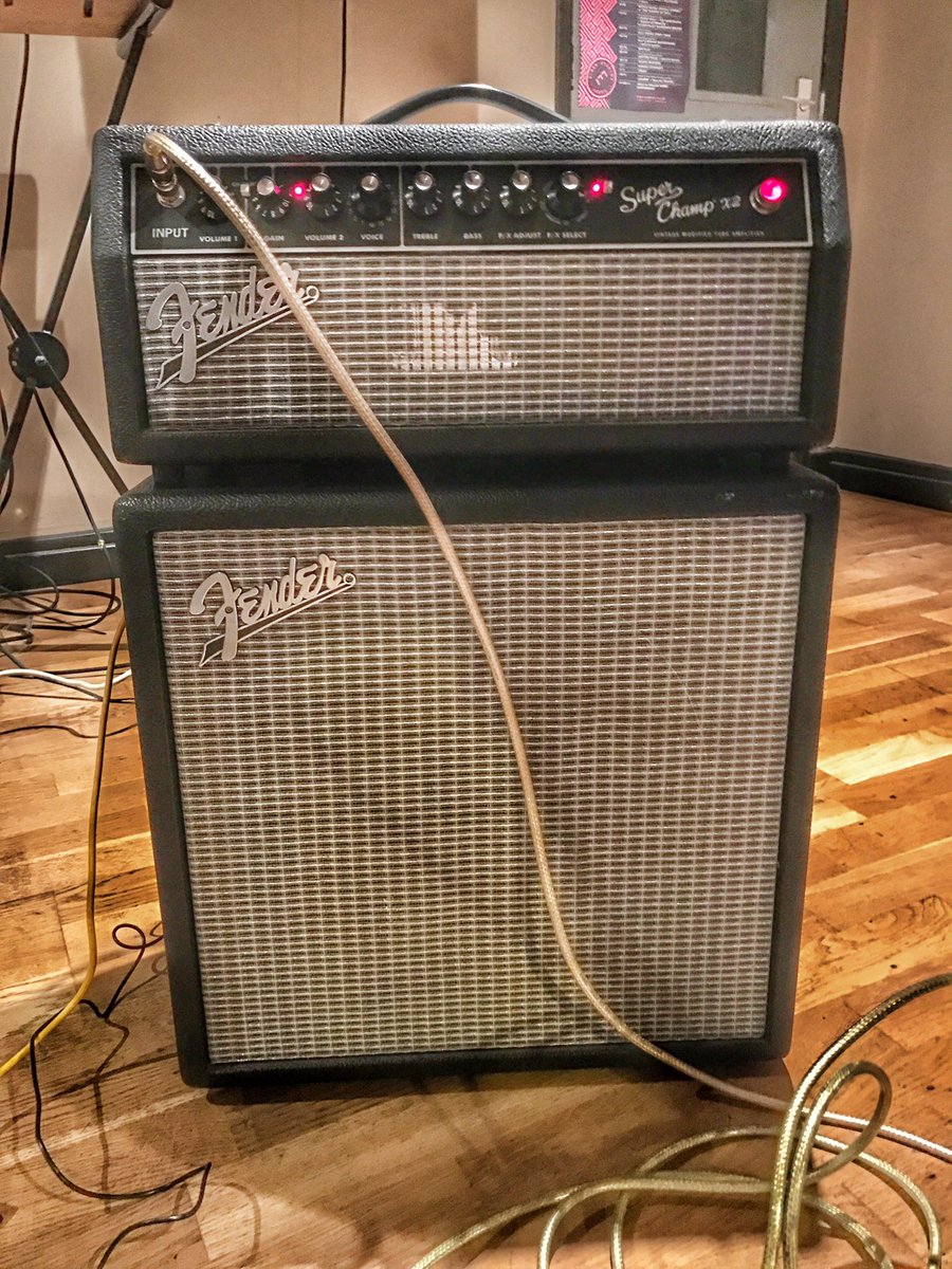 This little beauty is now in our lead guitarists hands #fender #amp #leeds #band #lunakings #guitar