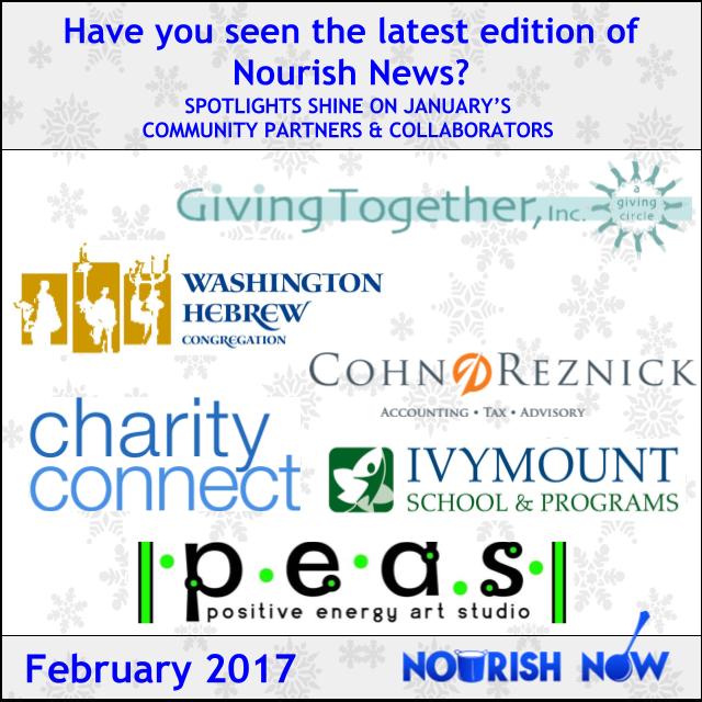 NourishNow's tweet image. We are so grateful for #CommunityPartners who got involved on #MLKDAY2017 &amp;amp; throughout Jan: campaign.r20.constantcontact.com/render?m=11160… #NourishNews February