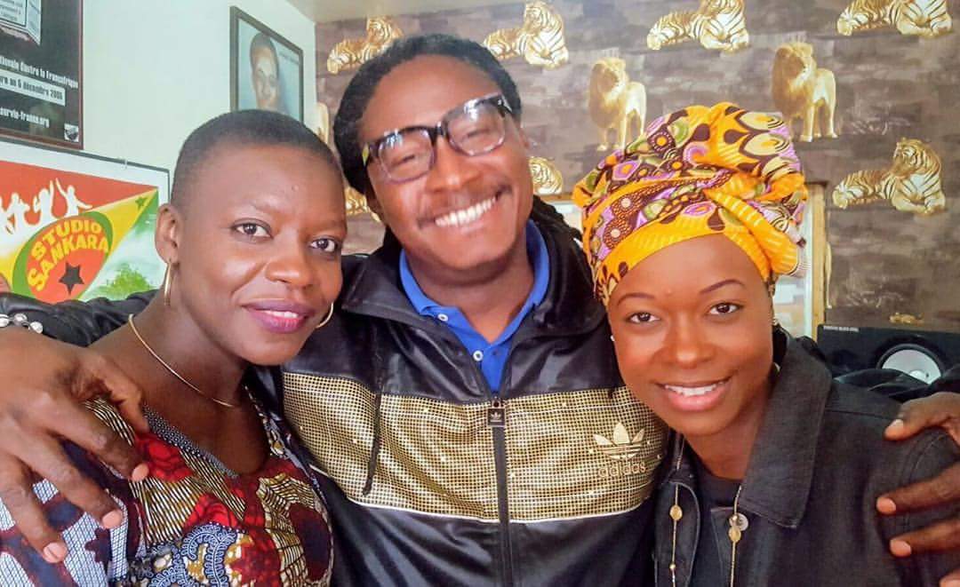 rsagna1's tweet photo. Most inspiring afternoon with two awesome peeps! @awadimusic @alicenewman @SankaraStudio https://t.co/XkLKpy9dRD