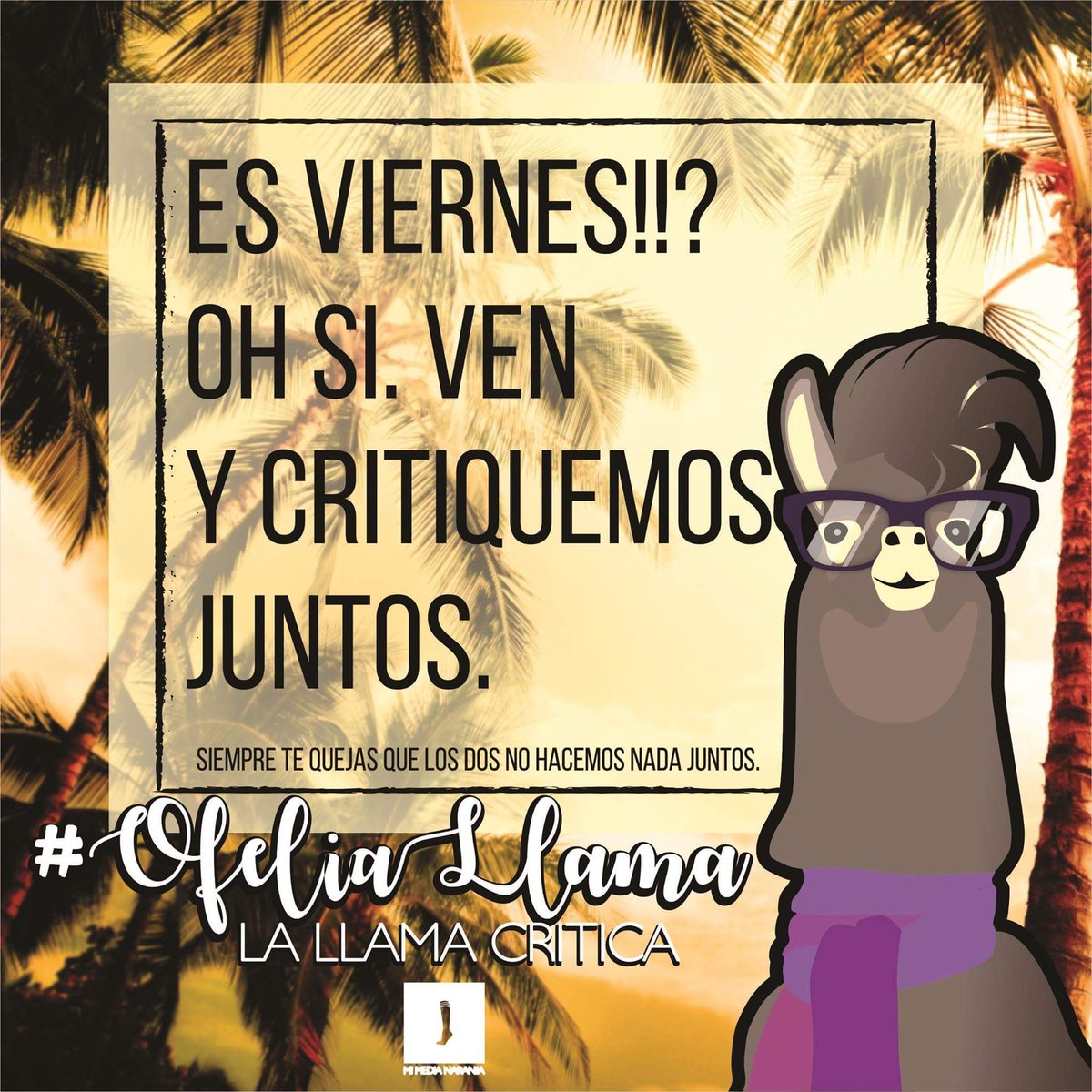alex_unniverse's tweet photo. #ofeliallama #lallamacritica Siempre te quejas de que no hacemos nada juntos #lelearte #lenayarte #lelePANTALLA https://t.co/cls7SxjKvn
