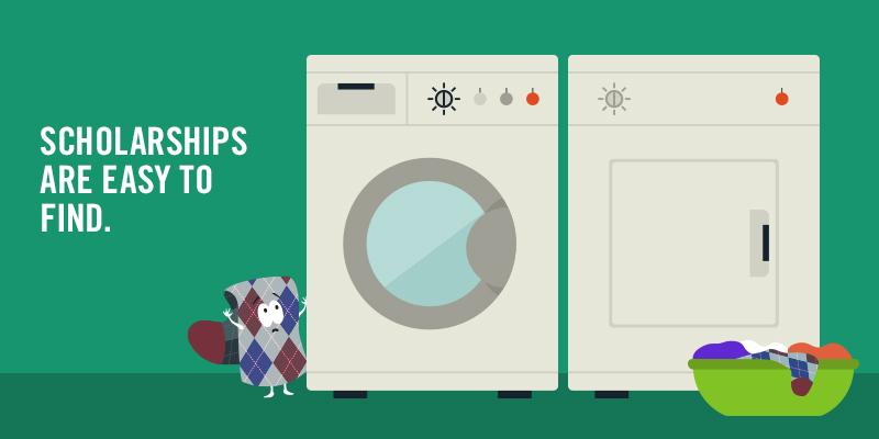 FAFSA's tweet image. That missing sock? Good luck finding it. But scholarships are everywhere. Find one here: bit.ly/2lxVXKA