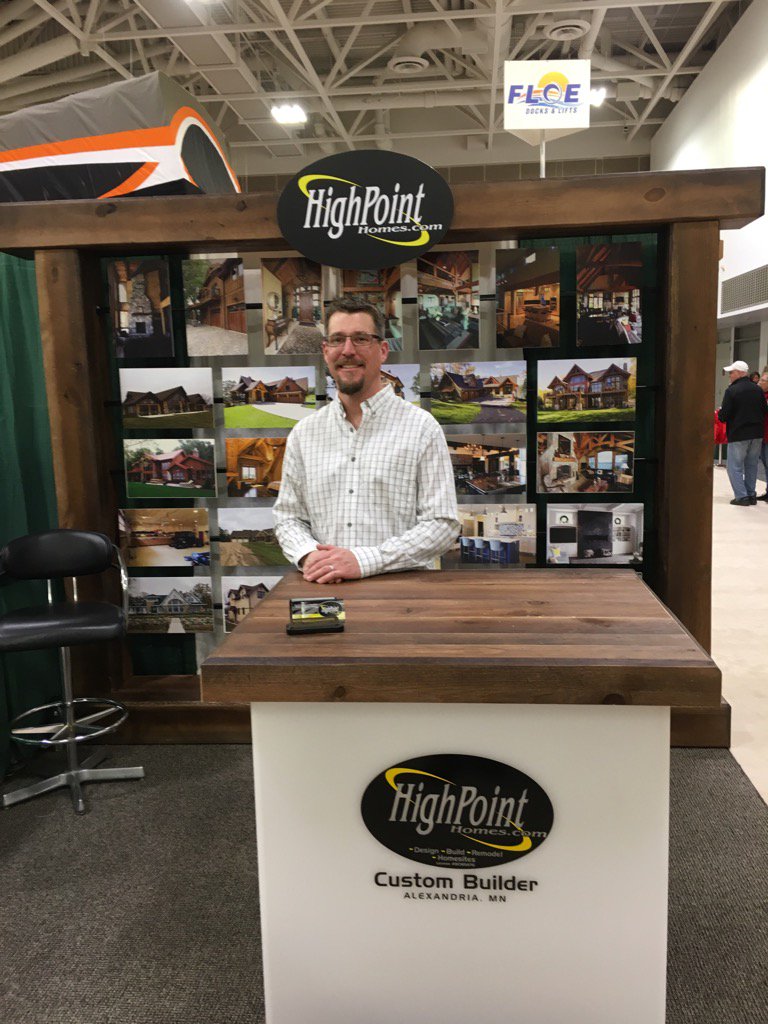 HighPointHMN's tweet image. Visit Jay at the Lake Home and Cabin Show this weekend and the St Cloud Home Show March 10-12