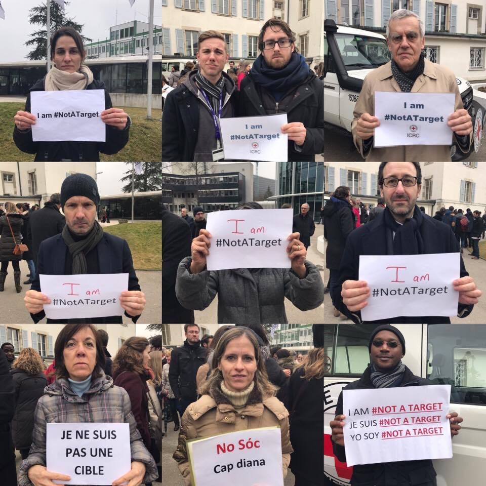 Hommage à nos collègues tués en #Afghanistan. Aidez-nous à diffuser ce message : Les humanitaires ne sont #PasUneCible #NotATarget