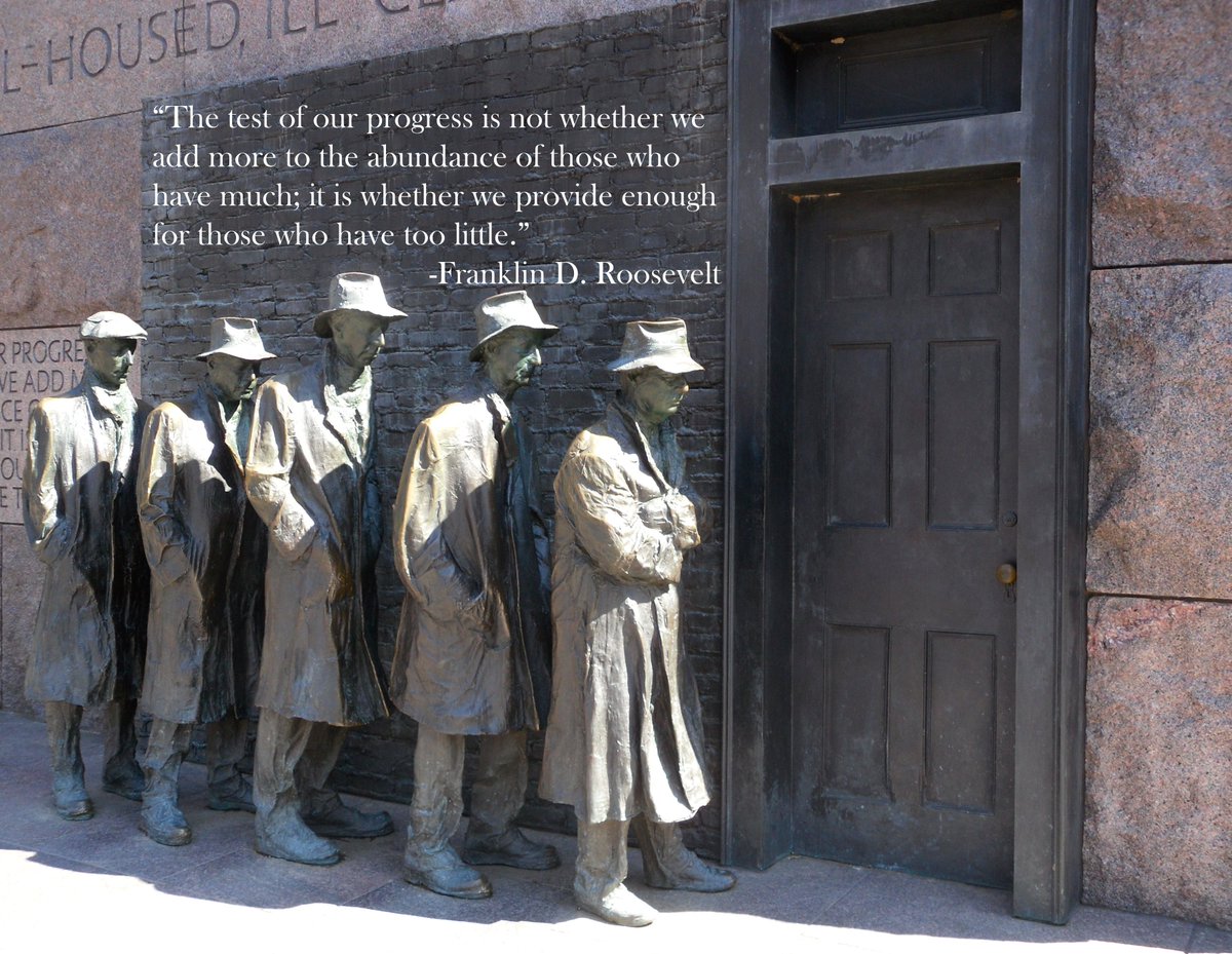 "The Test of our Progress..."  #FDR #Roosevelt #AlbanyDemocrats