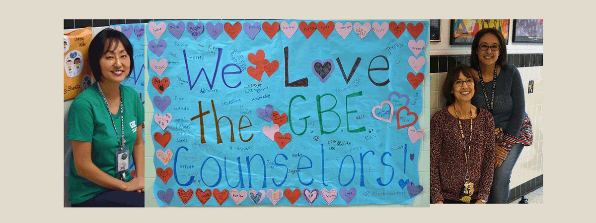 gbefcps's tweet photo. Happy Counselors Week to the Greenbriar East Counselors. We love you! #fcpsr5 #region5pride #fcpsnews https://t.co/FdZOjRjUWO