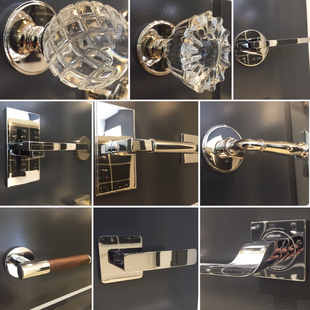RyanNgu55899997's tweet photo. We have a Fantastic range of levers and knobs. Come visit our website @ https://t.co/yUG8z0mY0t. Featuring some of our styles https://t.co/VL9Um9C8EZ