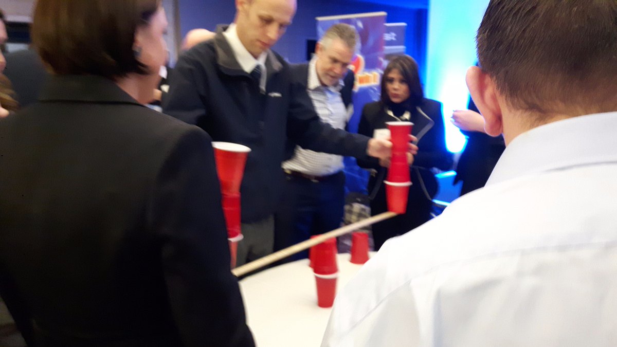joannewitzer1's tweet photo. Amazing activity in the afternoon #cleaningconference What fun πππ @servestlearning @RetailCleaning @servest_uk @NeilCreasey https://t.co/gKArFZmTRX