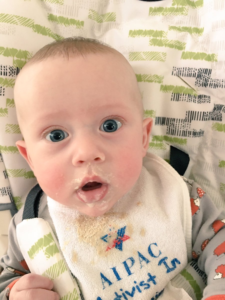 APSchwartzEsq's tweet photo. Baby wishes everyone a #shabbatshalom from our family to yours. @AIPAC #activistintraining #FridayFeeling #FridayReads #ComeTogether #fbf https://t.co/9CGj3nK1VZ
