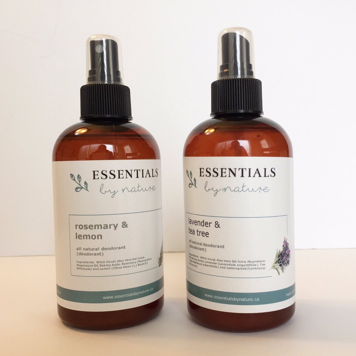 New all natural spray deodorant:)