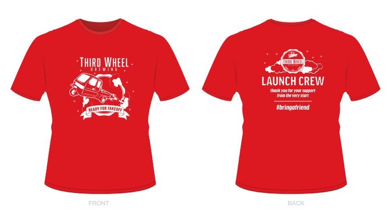 ThirdWheelBrew's tweet image. Psst. Get your hands on a limited edition TWB Launch Crew shirt. Only 125 will be made thirdwheelbrewing.com/shop

#bringafriend