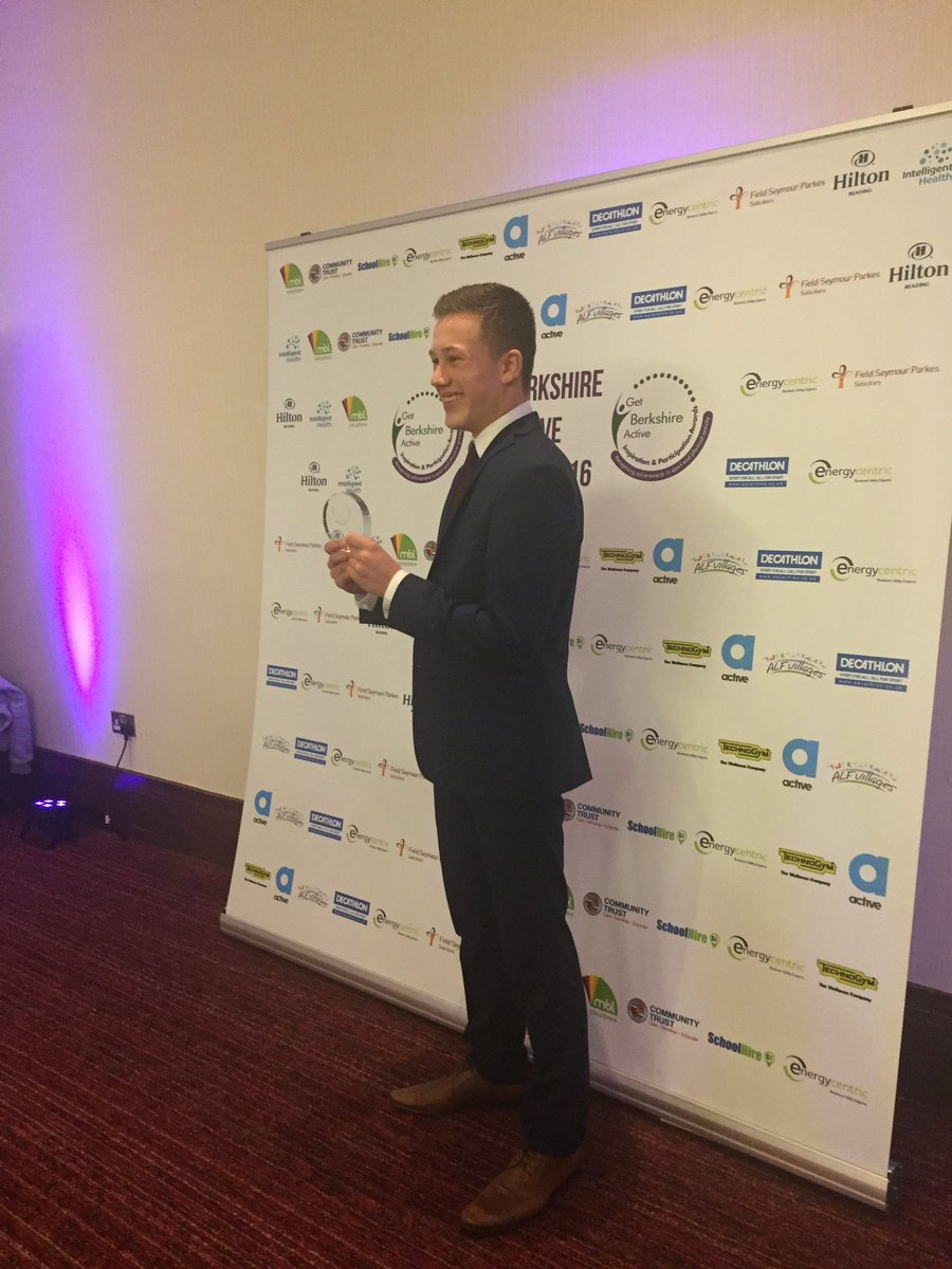 Volunteer of the Year for 2017 <a href="/NewburyRFC/">Newbury RFC</a> coach Dan West. Keep up the good work Dan!