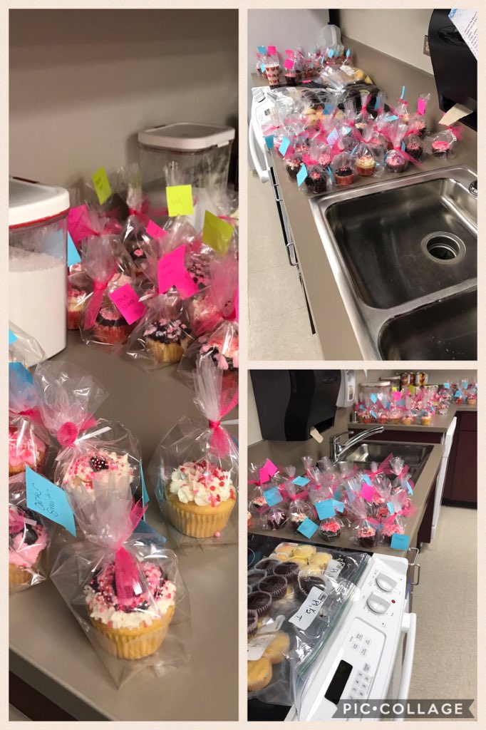 SFLPearson's tweet photo. SFL students showed their appreciation this week to the amazing Pearson staff that make our school rock everyday! #pearsonsfl #cupcakes4all https://t.co/aW2tNSMcWe