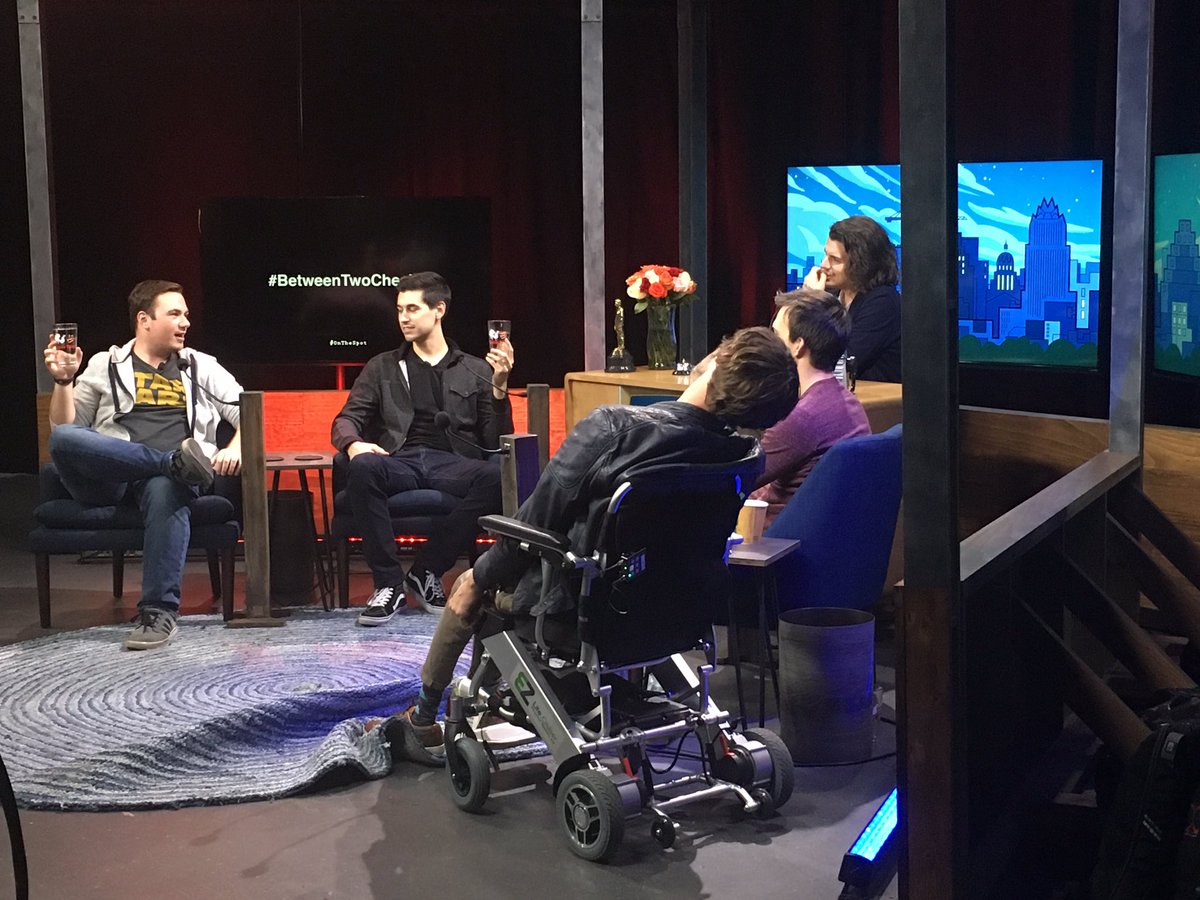 RegulationLP's tweet photo. It's time for #OnTheSpot! Cheer on Andy & Trevor aka Team #BetweenTwoCheeks. They need the moral support.
https://t.co/7Ok7UQR5Nm https://t.co/9QFj55VlQR