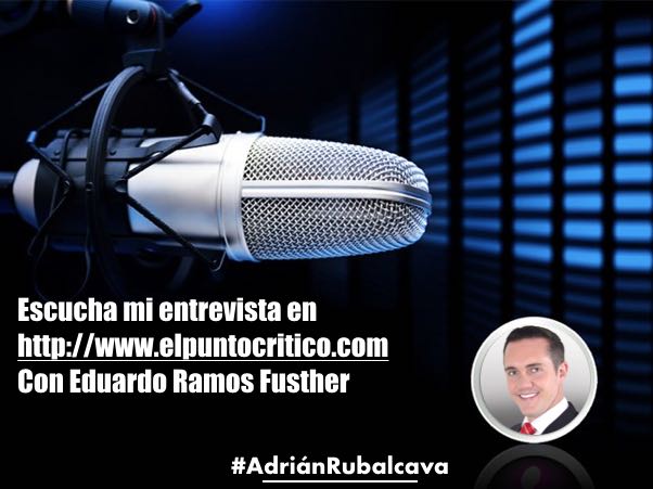 ¡Acompáñame! a las 5:30 pm en mi entrevista con <a href="/RamosFusther/">Eduardo RamosFusther</a>  <a href="/r_labastida/">Rubén Labastida</a> en <a href="/elpuntocritico/">El Punto Crítico</a> elpuntocritico.com