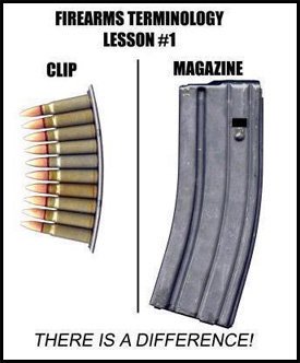 GlitchChaos's tweet image. #MyBiggestProblem is people not knowing the difference between a Clip and a Magazine...