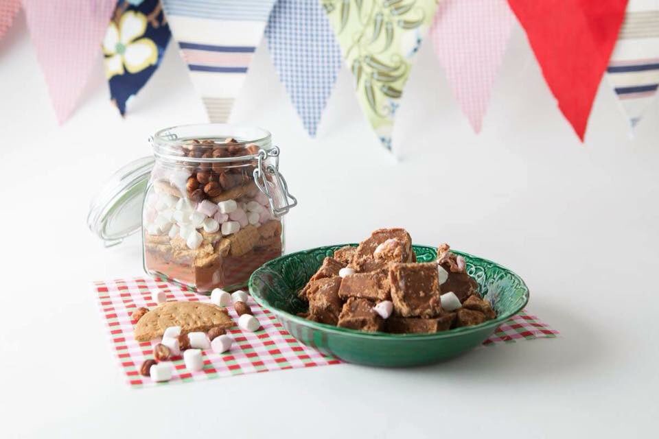 For anyone who isn't going sugar freee in February .....Rocky Road fudge.