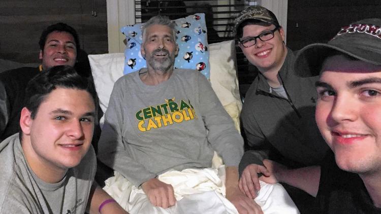 KeithGroller's tweet photo. SPECIAL STORY
The @ACCHSVikings football team stayed united after the season ended for a special cause. #lvvarsity https://t.co/TdJGX3Vasg https://t.co/nJStr12gnz