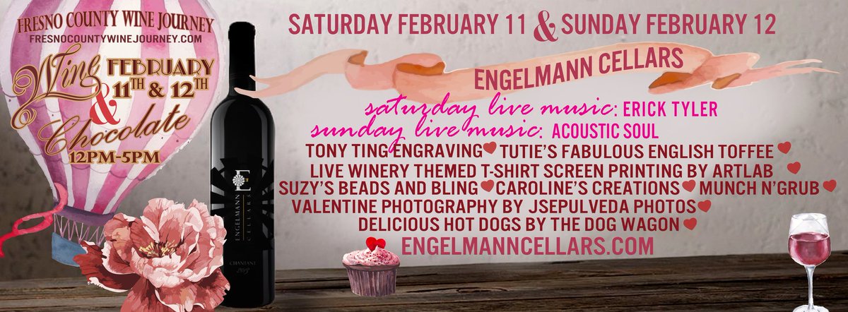 ecellars's tweet image. 🍫🍫🌹🍷🍷❤️