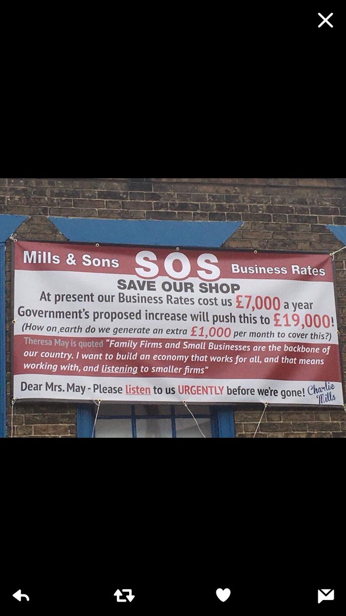 So this is happening in my local town to our family butcher. Wtf do we do about this then.