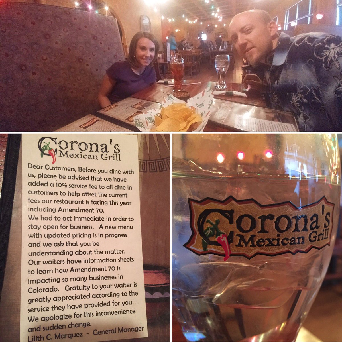 stevensadam's tweet photo. Not a bad Friday assignment! @JennKovaleski has the latest on what you need to know before going out to dine! #amendment70 #Colorado https://t.co/HBFtcMrv9K