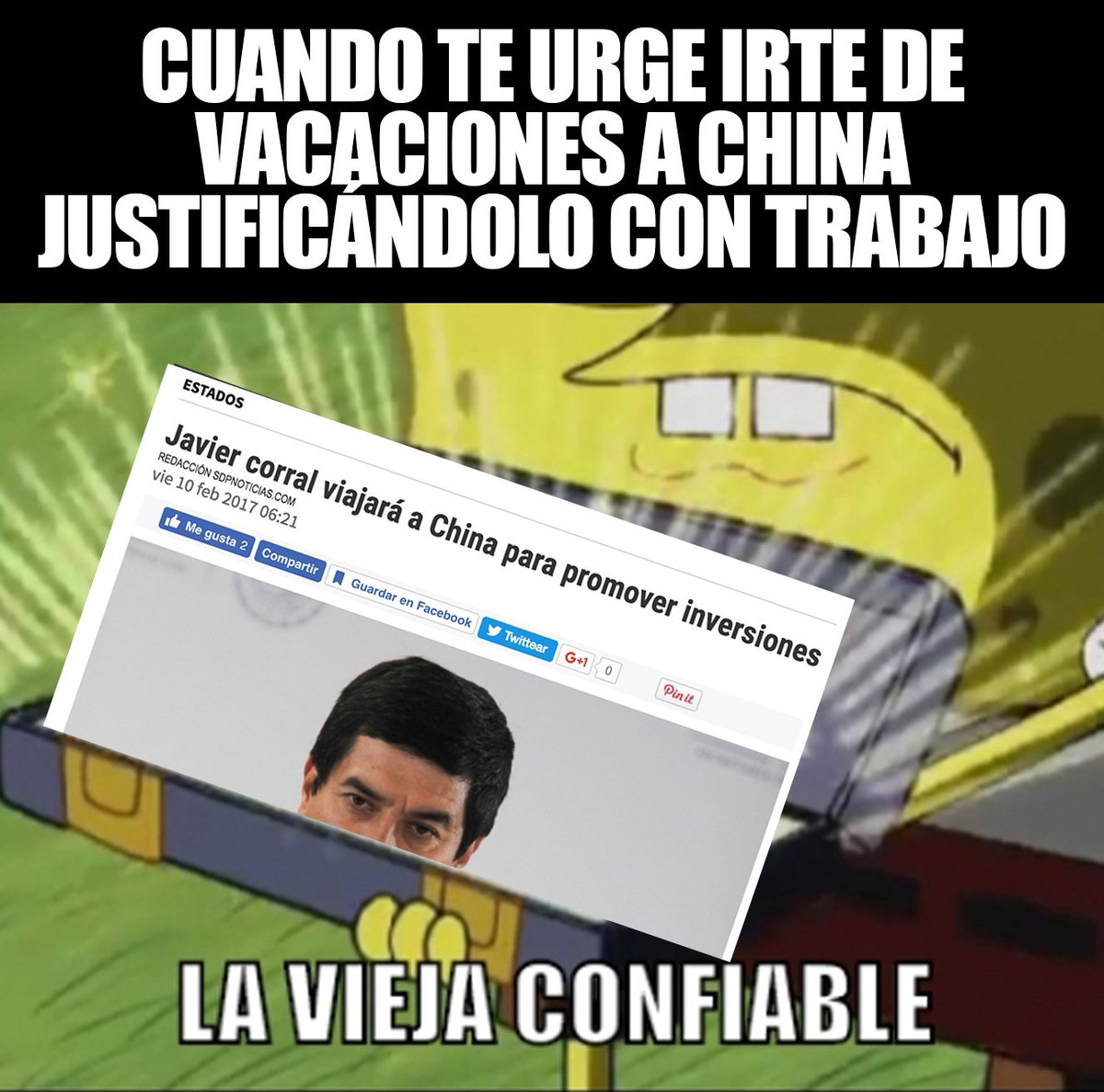 FreelandOrta's tweet photo. Quien pago el vuelo de @Javier_Corral a China? https://t.co/sWxs3vpRqx https://t.co/0tMr5ZLcoa