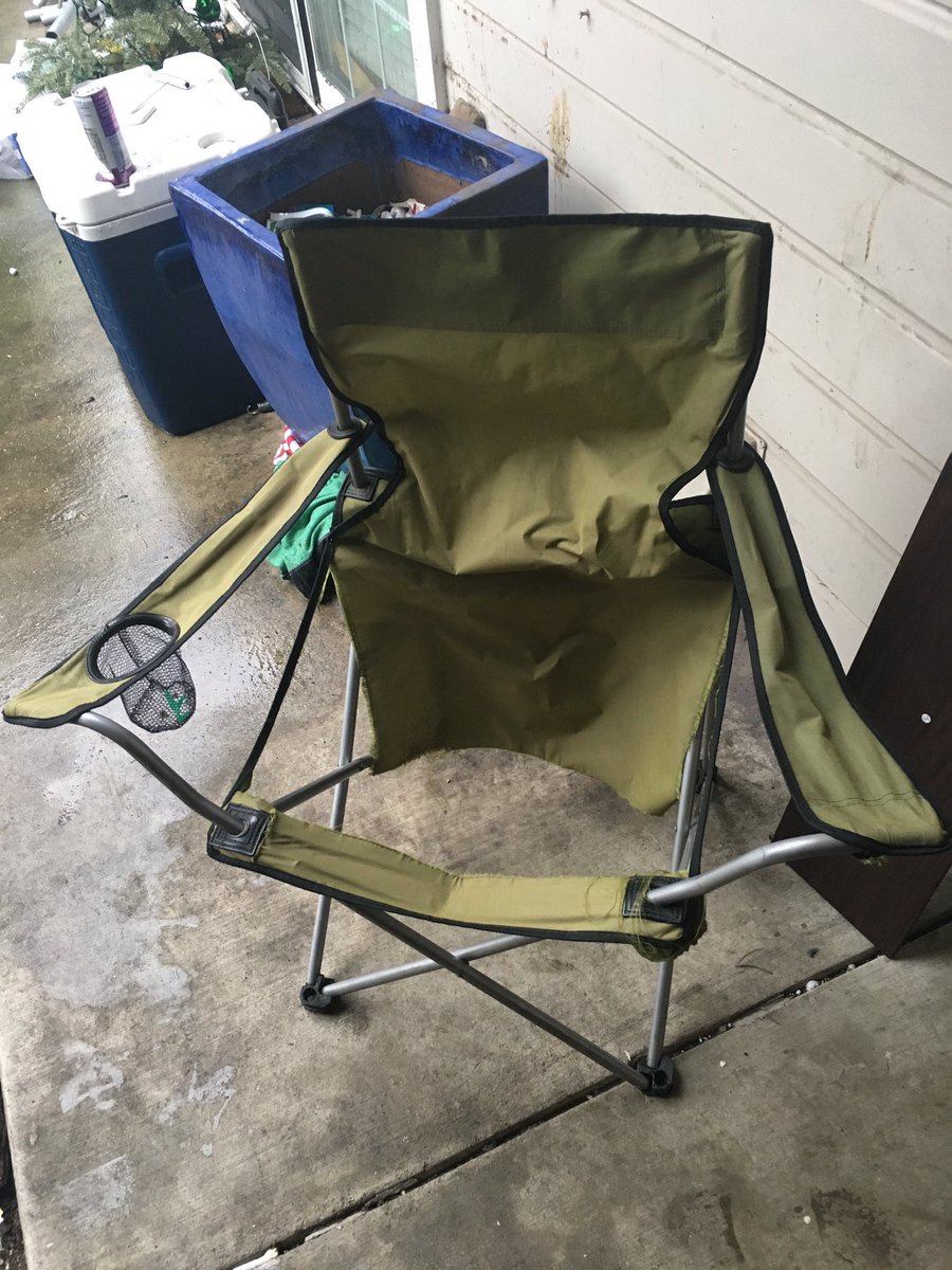 I know my fat ass did not just fall through my coffee talk chair