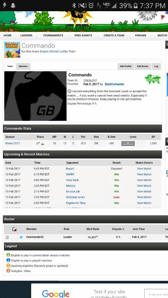 Dark_Comando's tweet photo. @_zaynahmed72 thank you for awarding me the win but It says I still lost https://t.co/3MZuXbSMQI