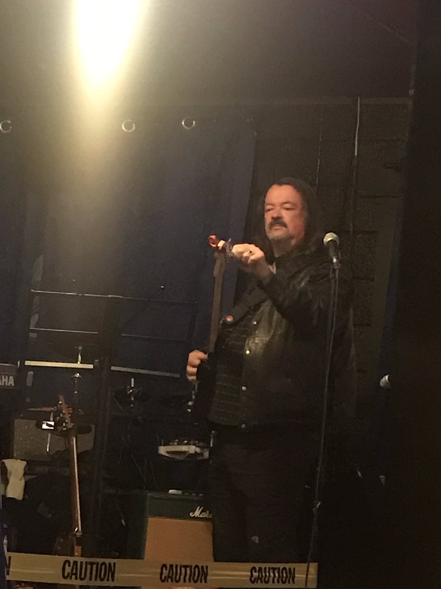 madmikestang's tweet photo. @rickygervais So happy see that David Brent's tour hasn't been limited to the UK. #freelovefreeway https://t.co/iqLSktz5fR