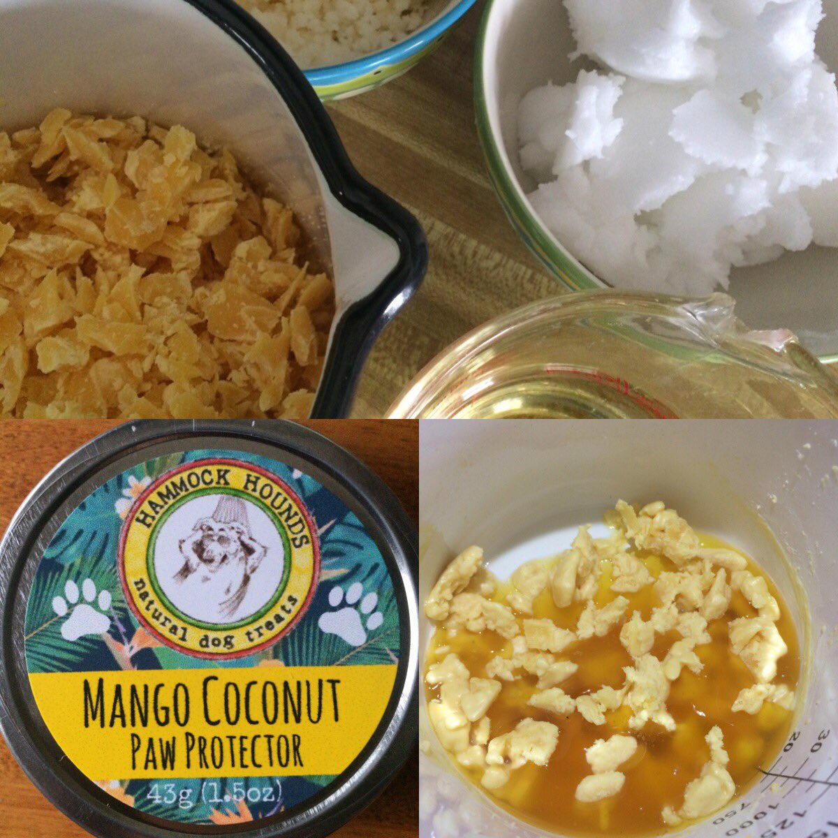 Introducing our new Mango Coconut #PawProtector 🐾😍 Come see us Sat 10-2pm at the Cannery market #Penticton! #dogtreats #Valentines #buylocal